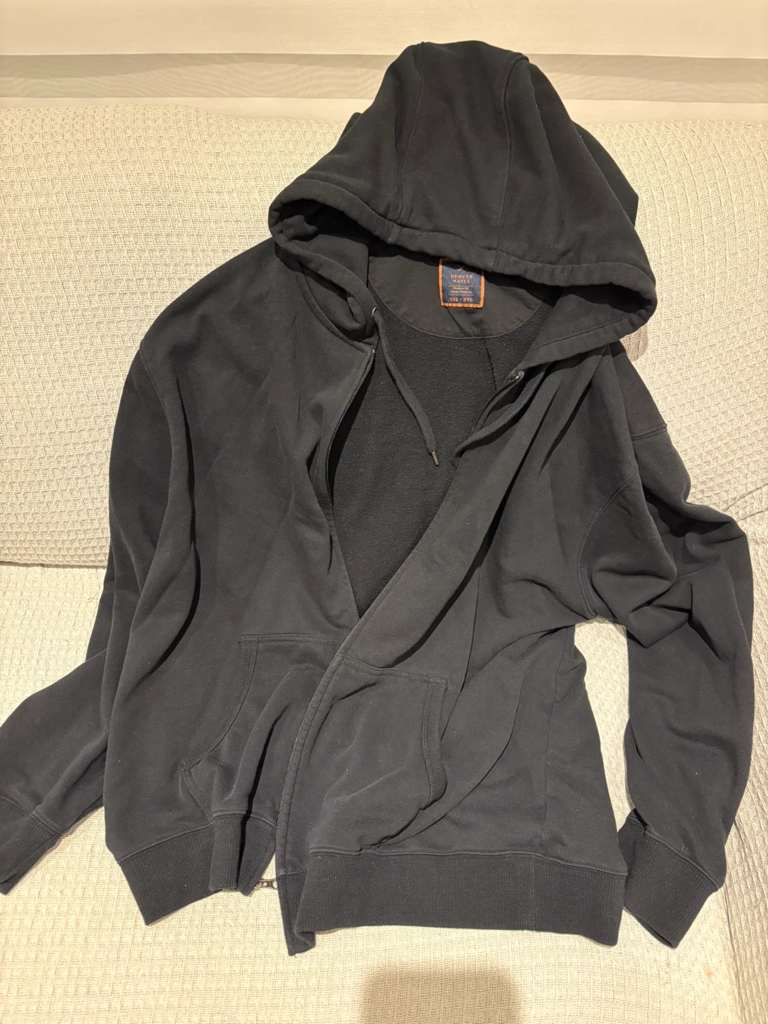 Denver Hayes thick hoodie 3xl black