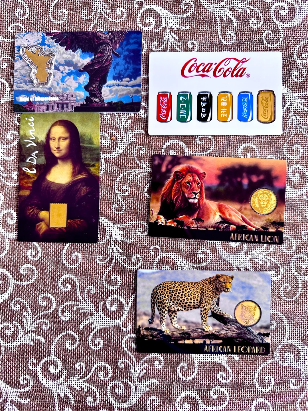 Collection of 5 999 Gold Coin Authentication Cards