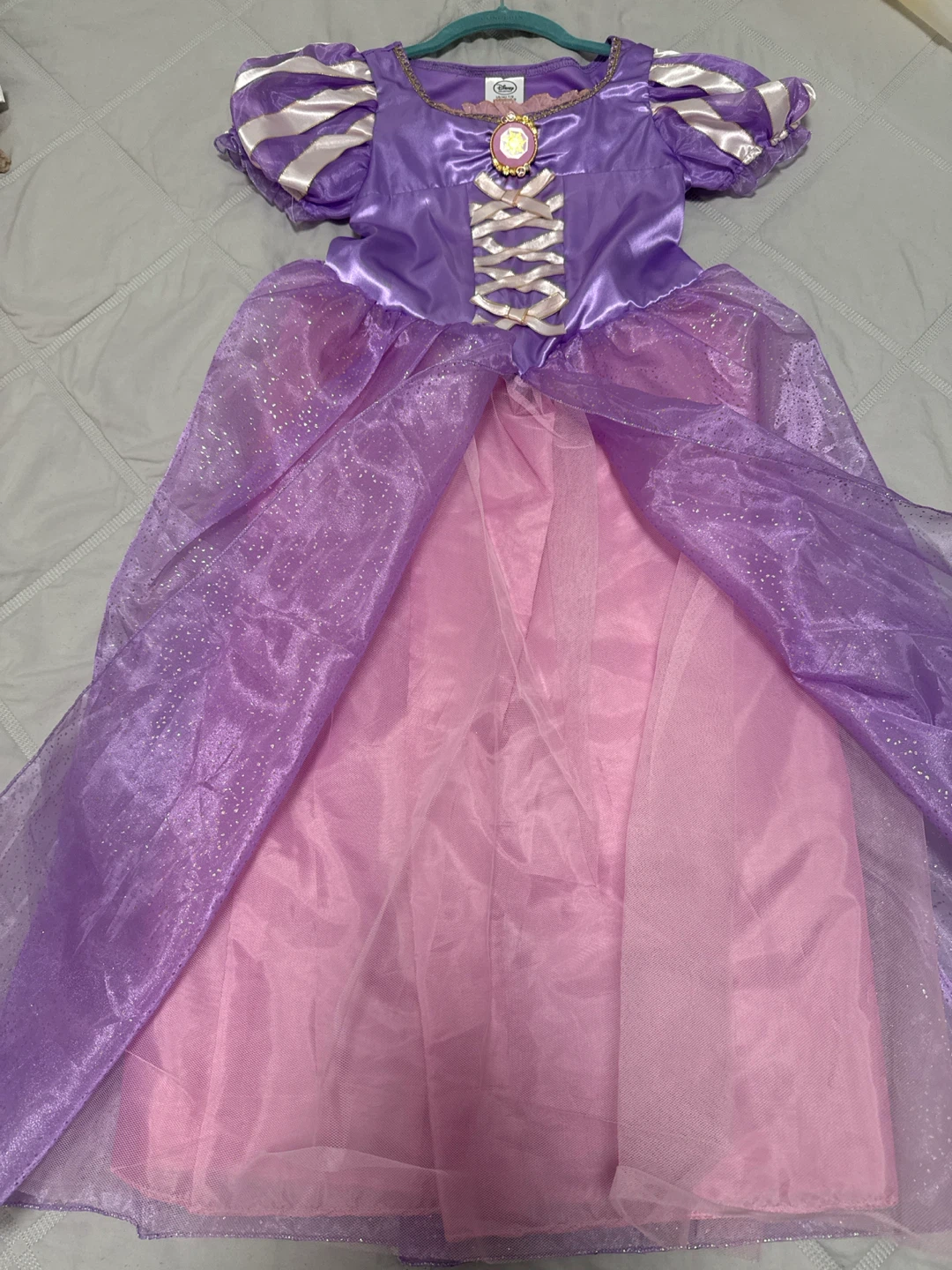 Disney Princess Rapunzel Costume Size 7-8 - photo 2