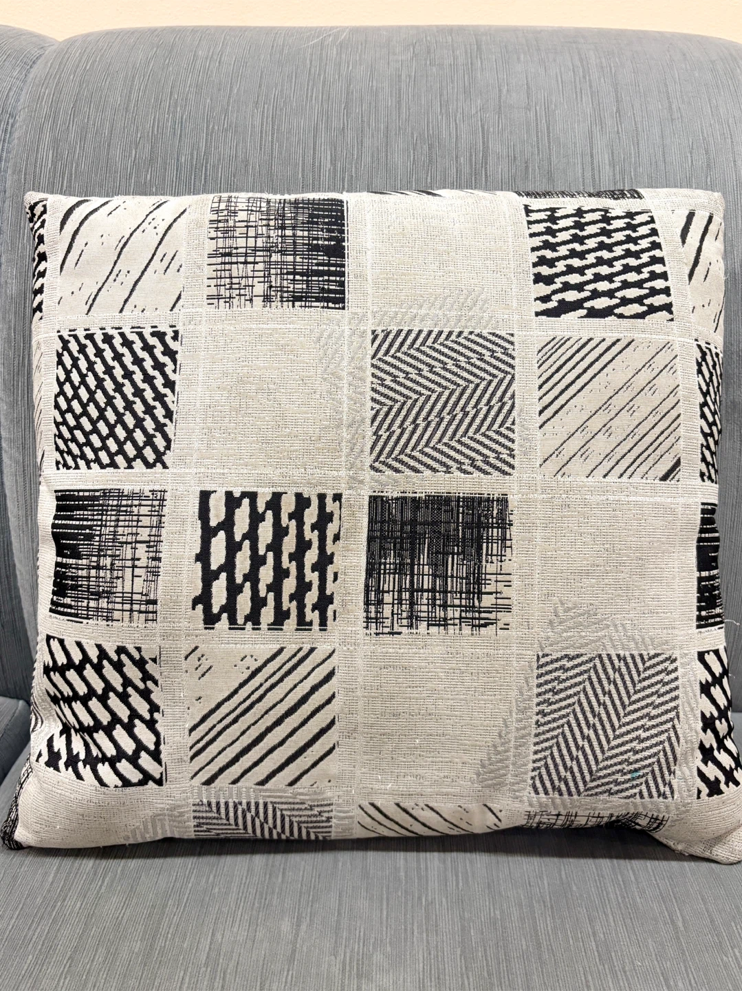 Grey L Shaped Sofa - photo 4