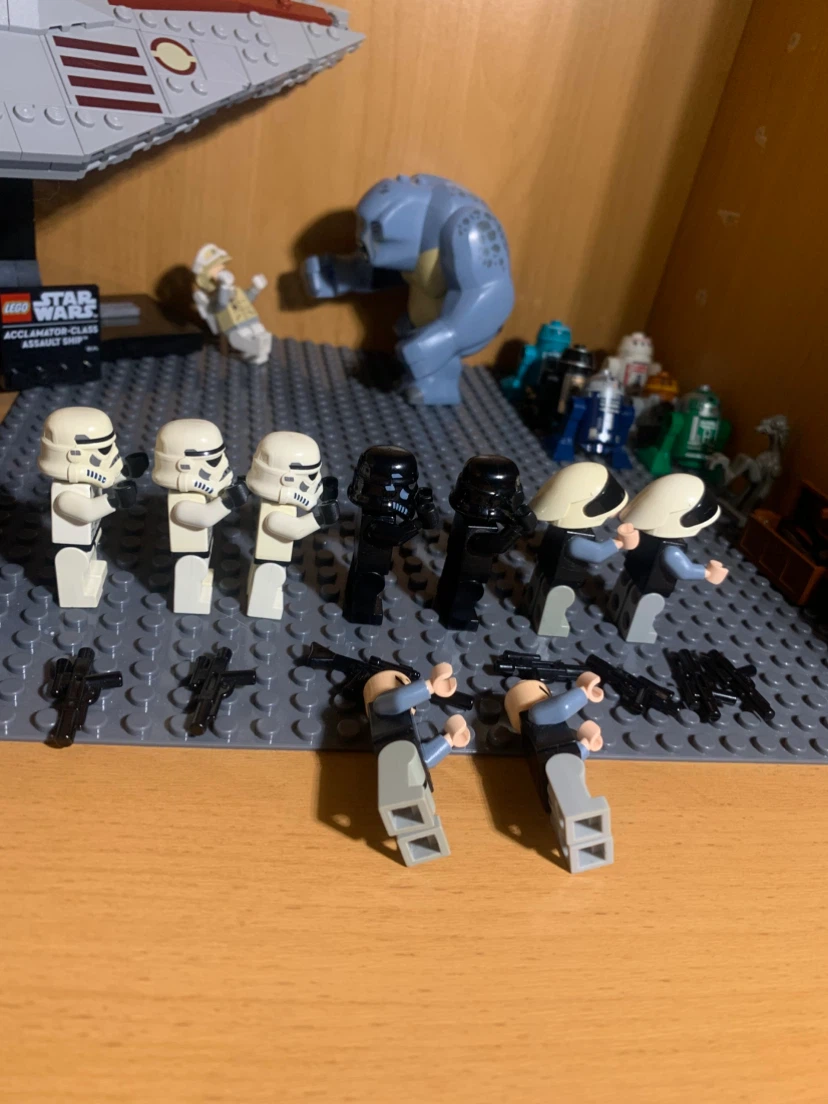star wars stormtroopers & rebel fleet troopers - photo 3