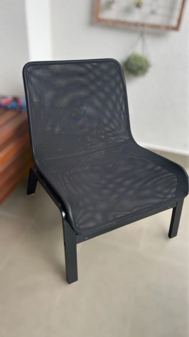 IKEA Nolmyra Mesh Chair – Black, Like New