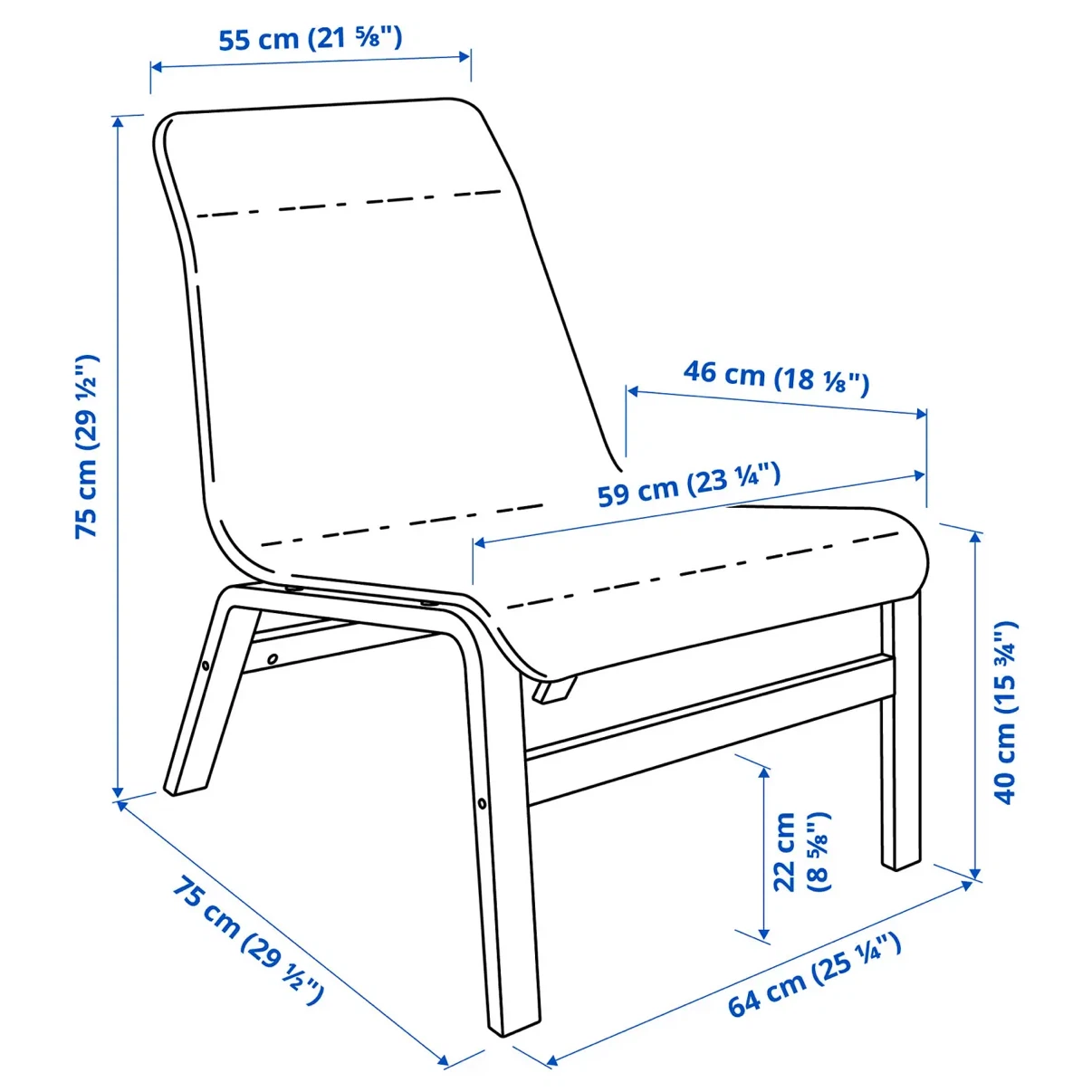 IKEA Nolmyra Mesh Chair – Black, Like New - photo 3