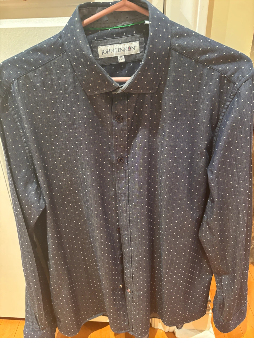 John Lennon long-sleeve shirt large - photo 2