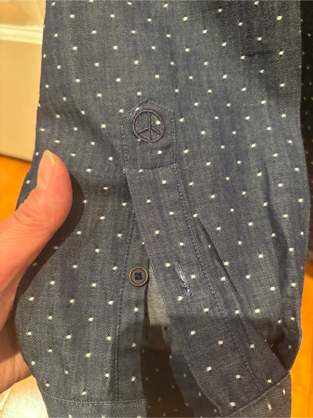 John Lennon long-sleeve shirt large - photo 5