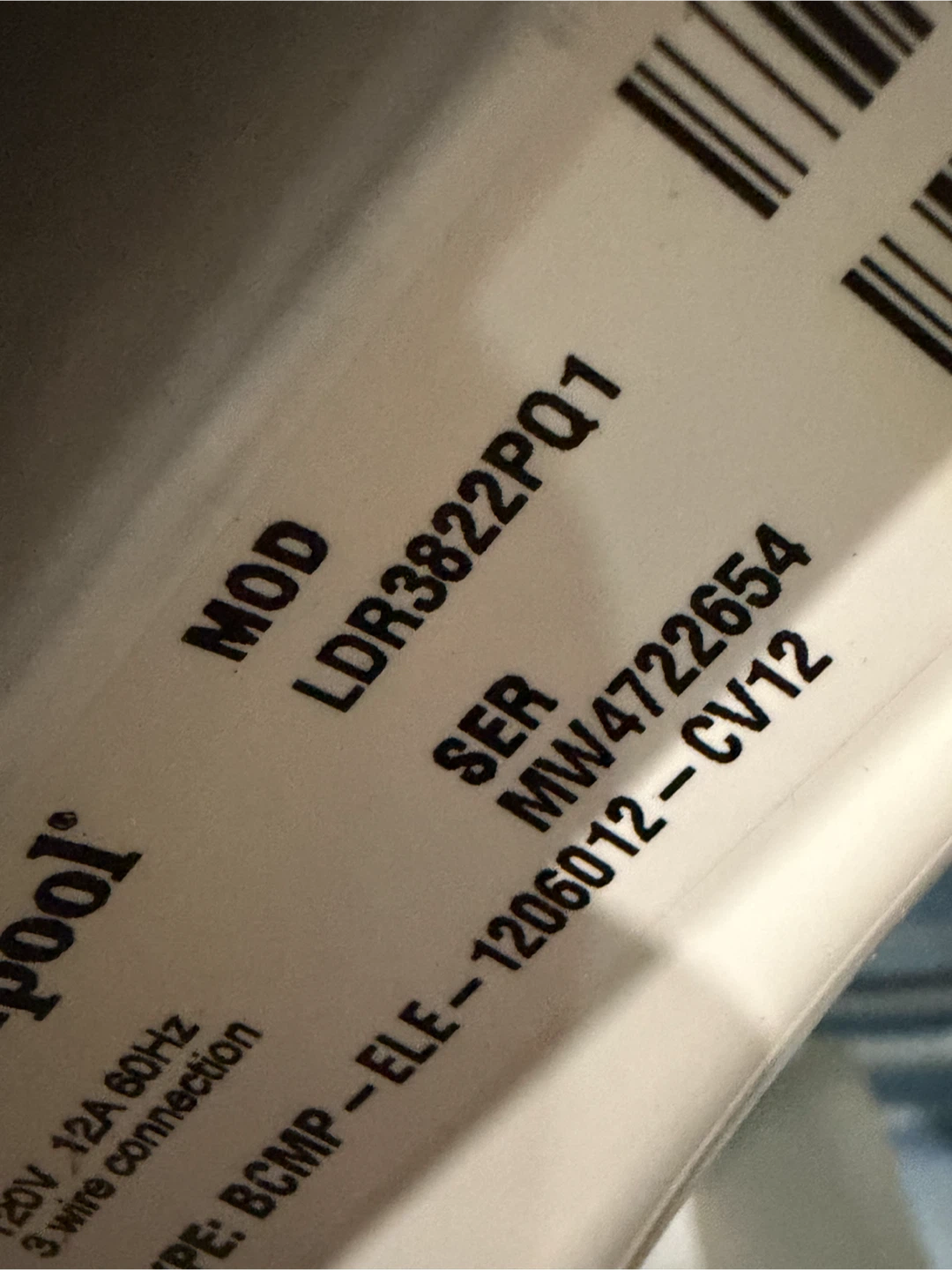 Whirlpool Compact Electric Dryer - photo 4