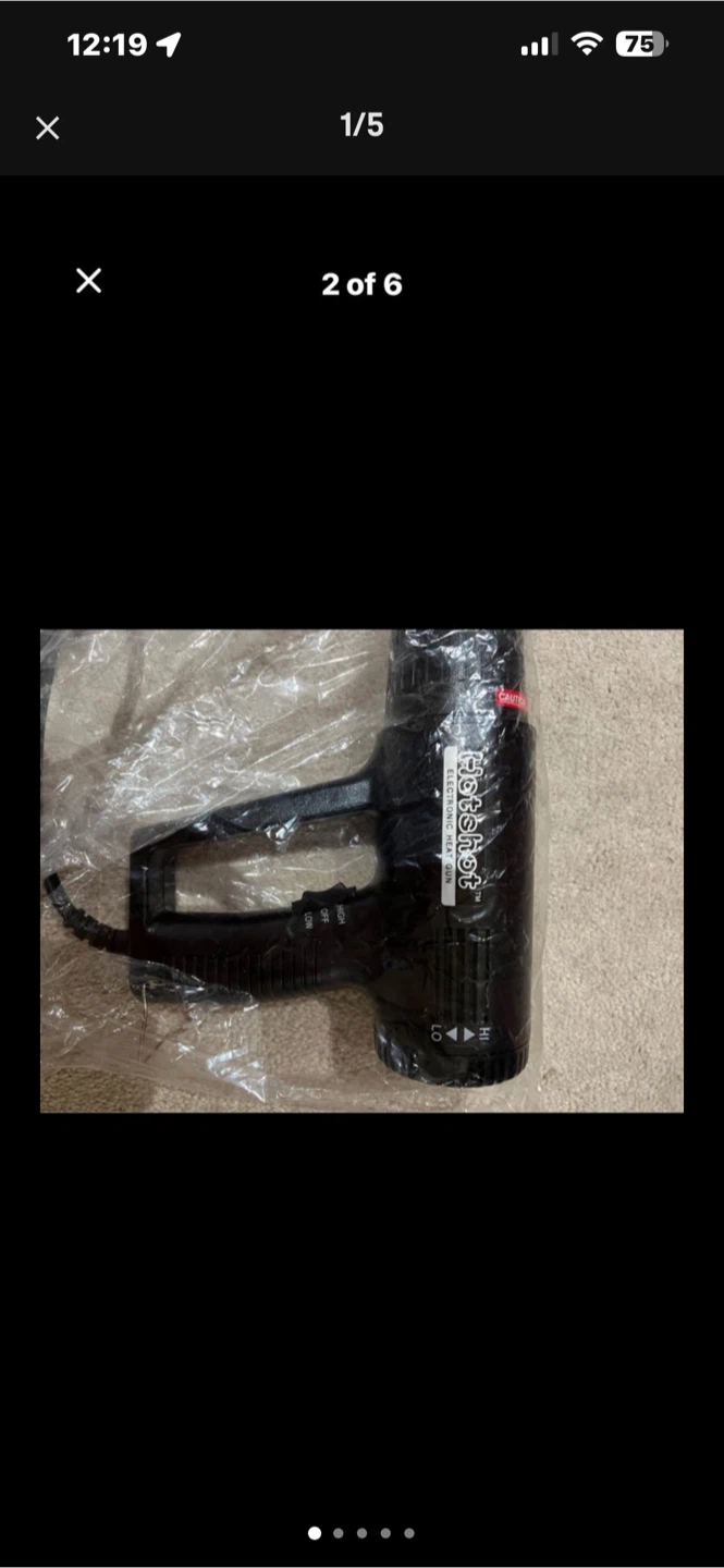 Hotshot Deluxe Dial Heat Gun - photo 3