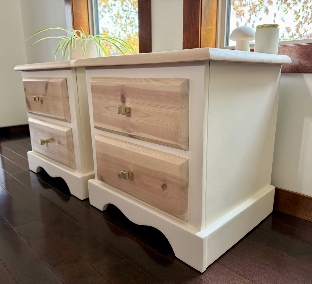 Refinished Modern Farmhouse Style Nightstands - photo 5