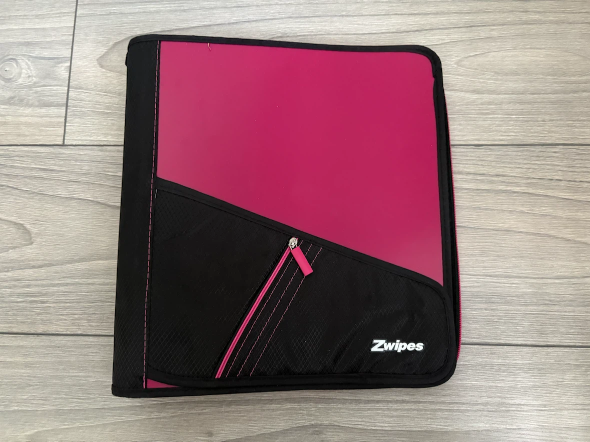 Zwipes 3-Ring Zipper Binder
