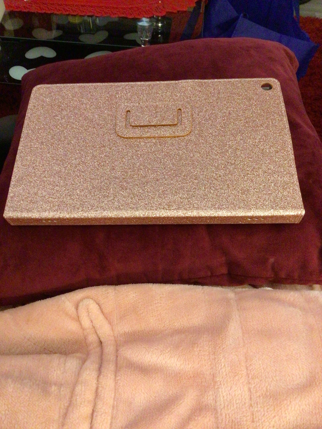 BENTOBEN Glitter Rose Gold Tablet Case - photo 3