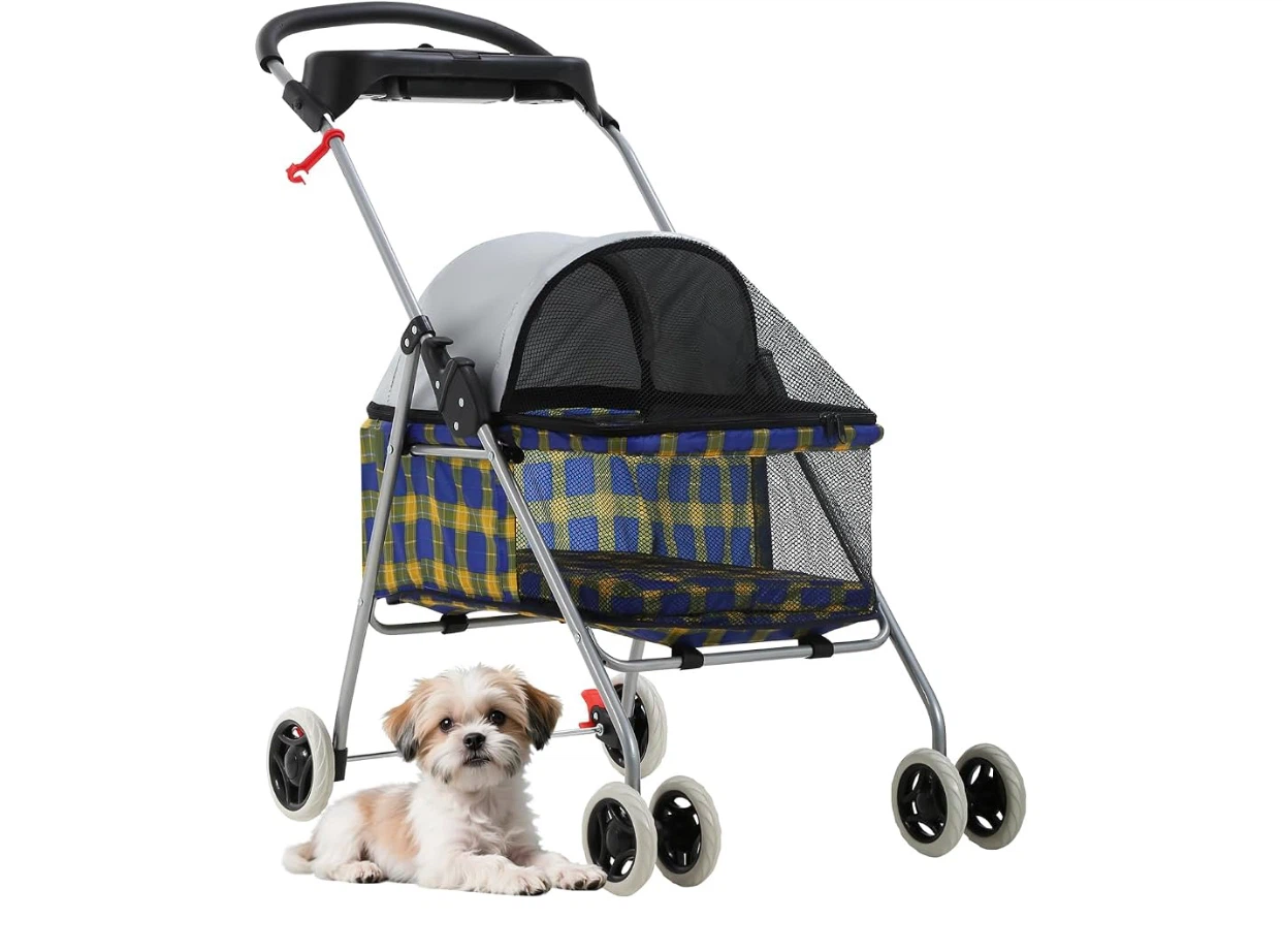 Small Pet Stroller with Cup Holder - photo 2