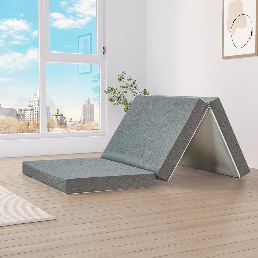 Tri-fold Gel Memory Foam Mattress
