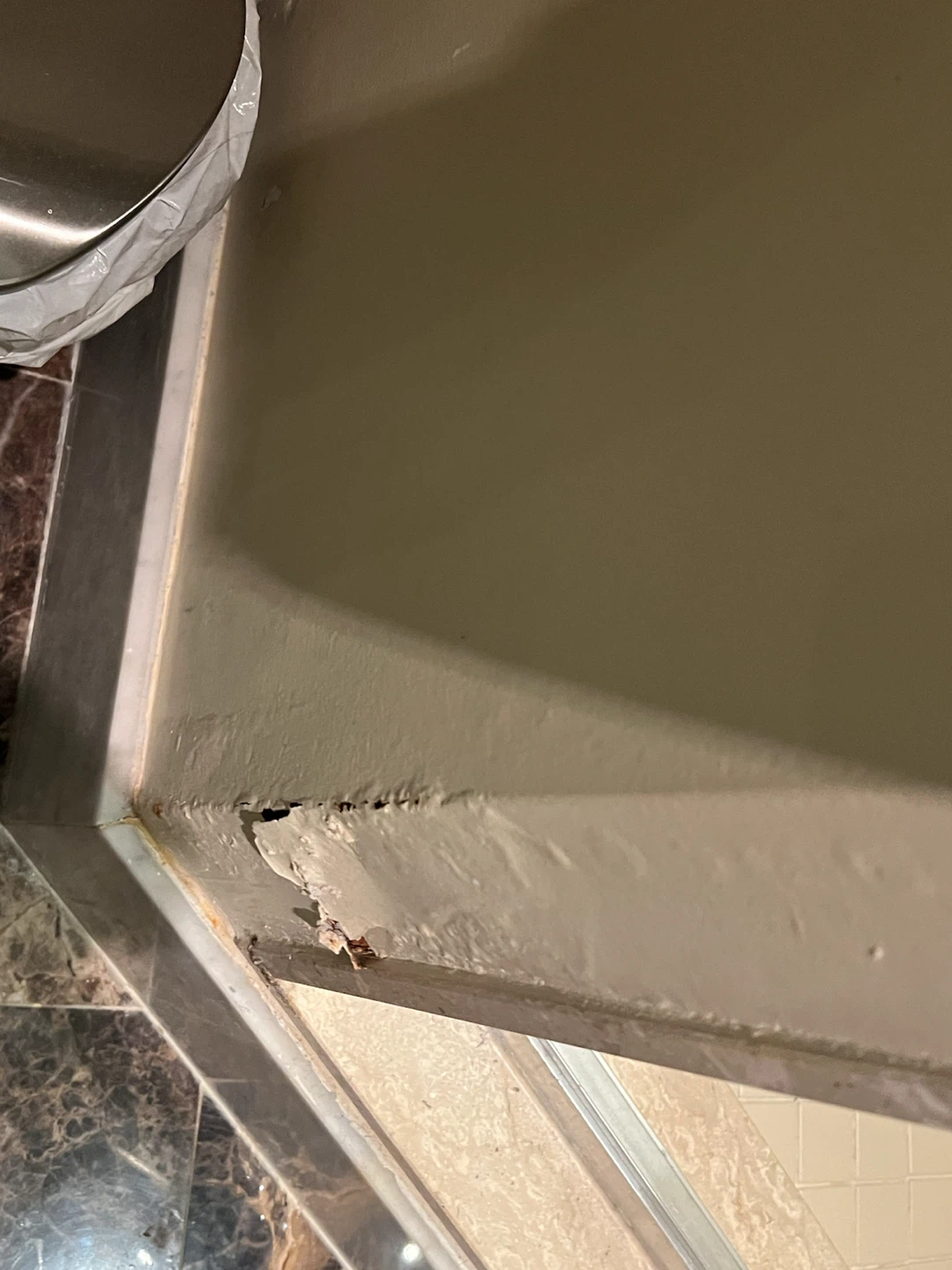 Bathroom leaks & Drywall damage