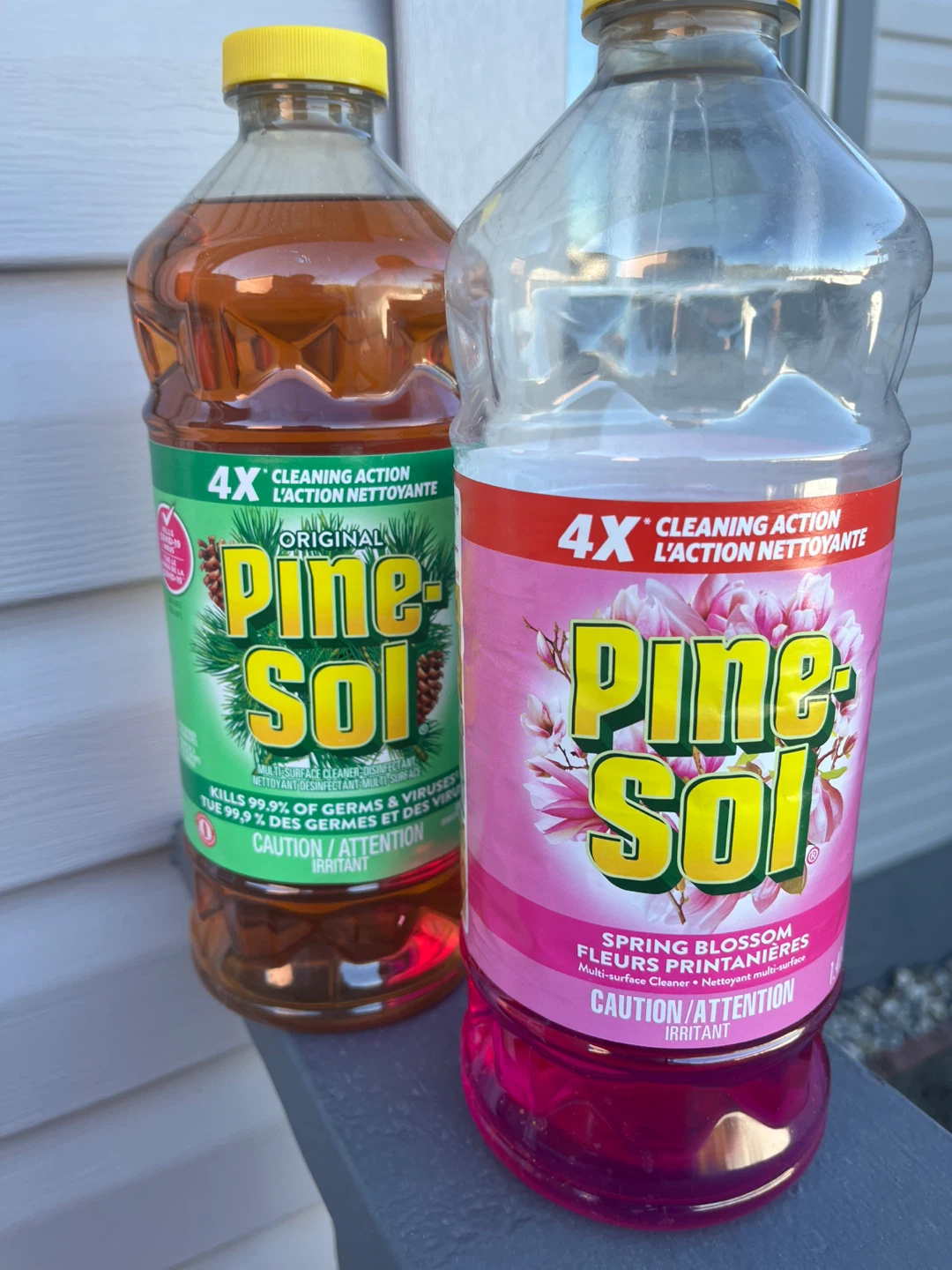 Two Bottles of Pine-Sol Multi-Surface Cleaner