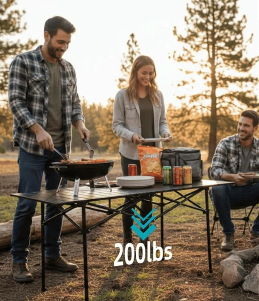 New Folding Camping Outdoor Table - photo 4