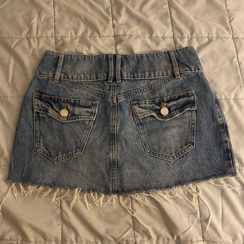 Garage Denim Mini Skirt - photo 2