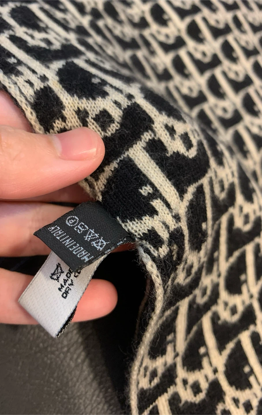 Christian Dior Oblique Reversible Scarf Unisex - photo 3