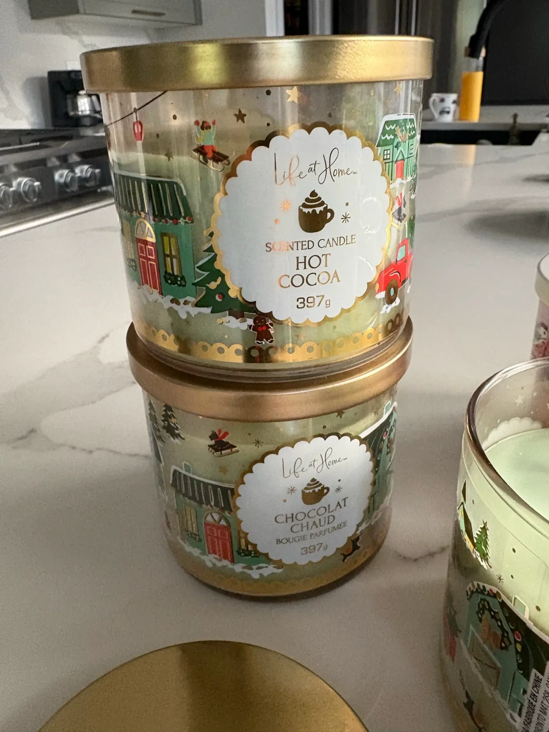 3- wick scented candles - photo 2
