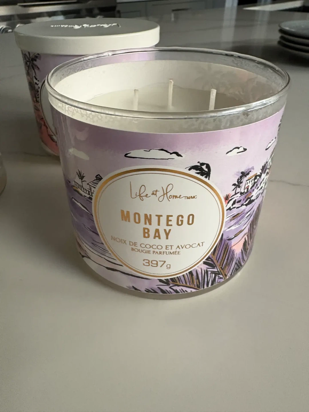 3- wick scented candles - photo 5