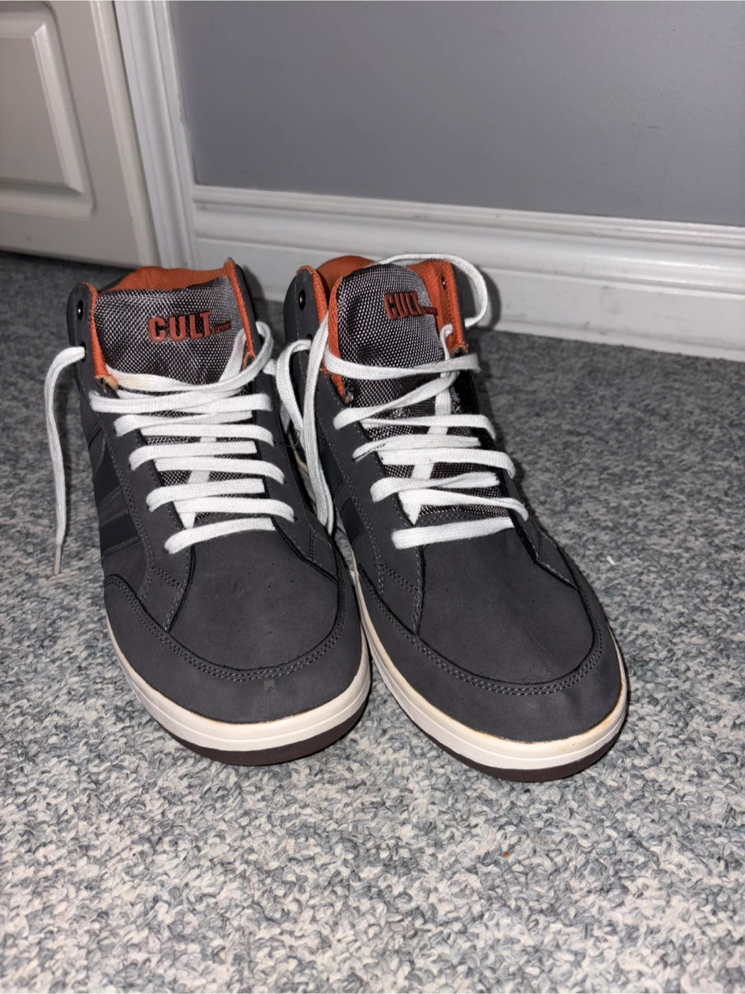 Cult Sport High-Top Sneakers Grey Size 44