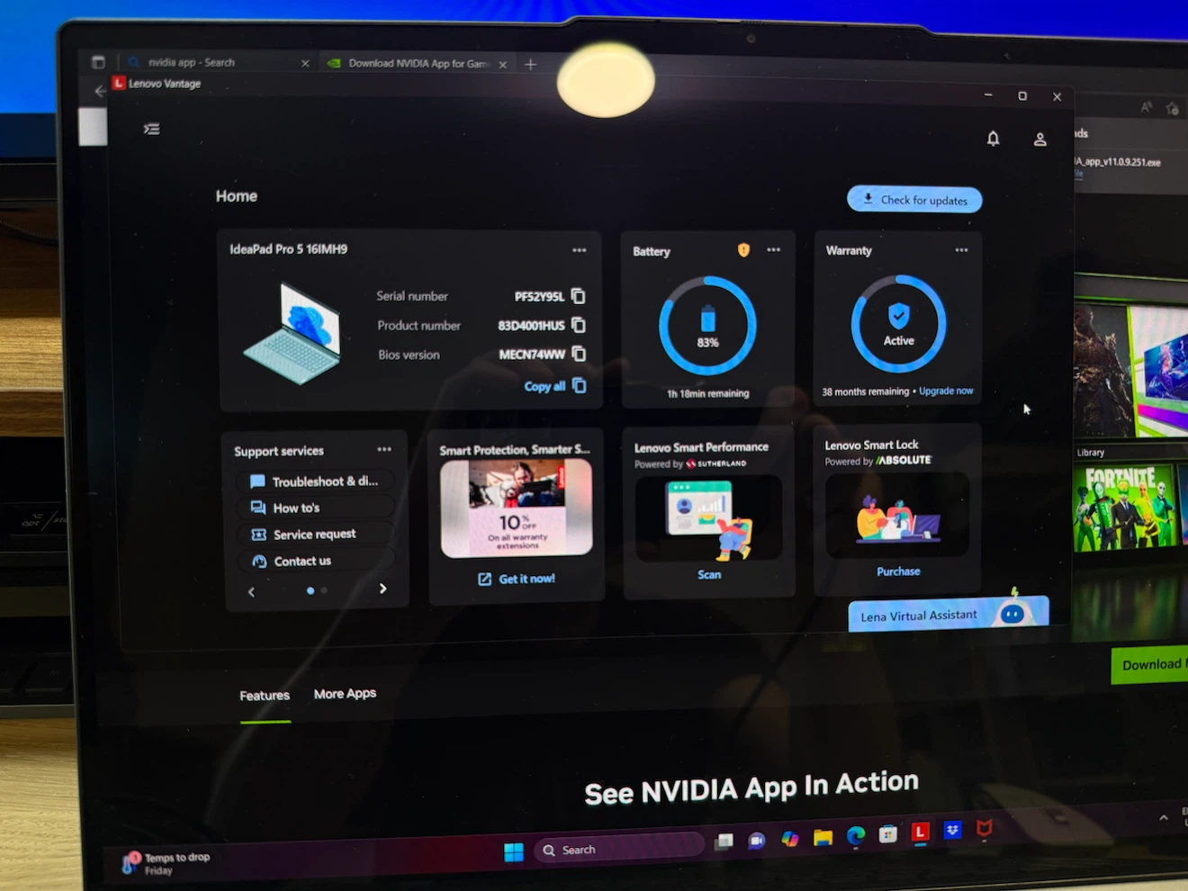 Lenovo IdeaPad Pro 5 - RTX 4050, 3 year warranty OLED - photo 3