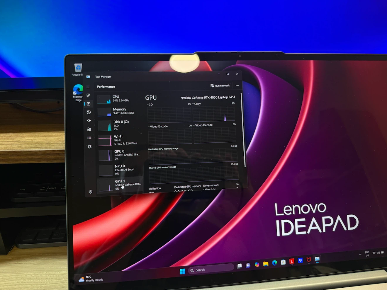 Lenovo IdeaPad Pro 5 - RTX 4050, 3 year warranty OLED - photo 5