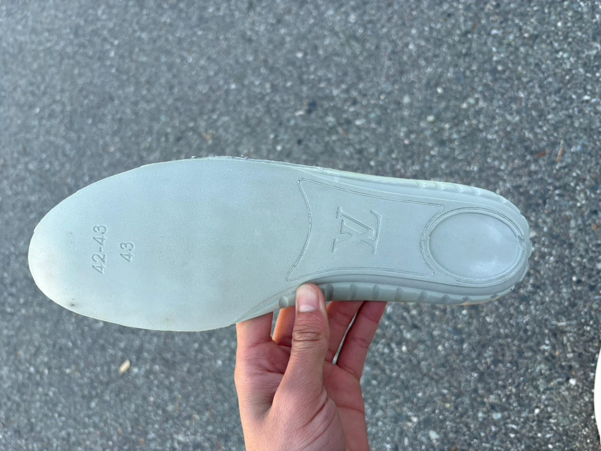 Louis Vuitton Monogram Denim Sneakers - photo 4