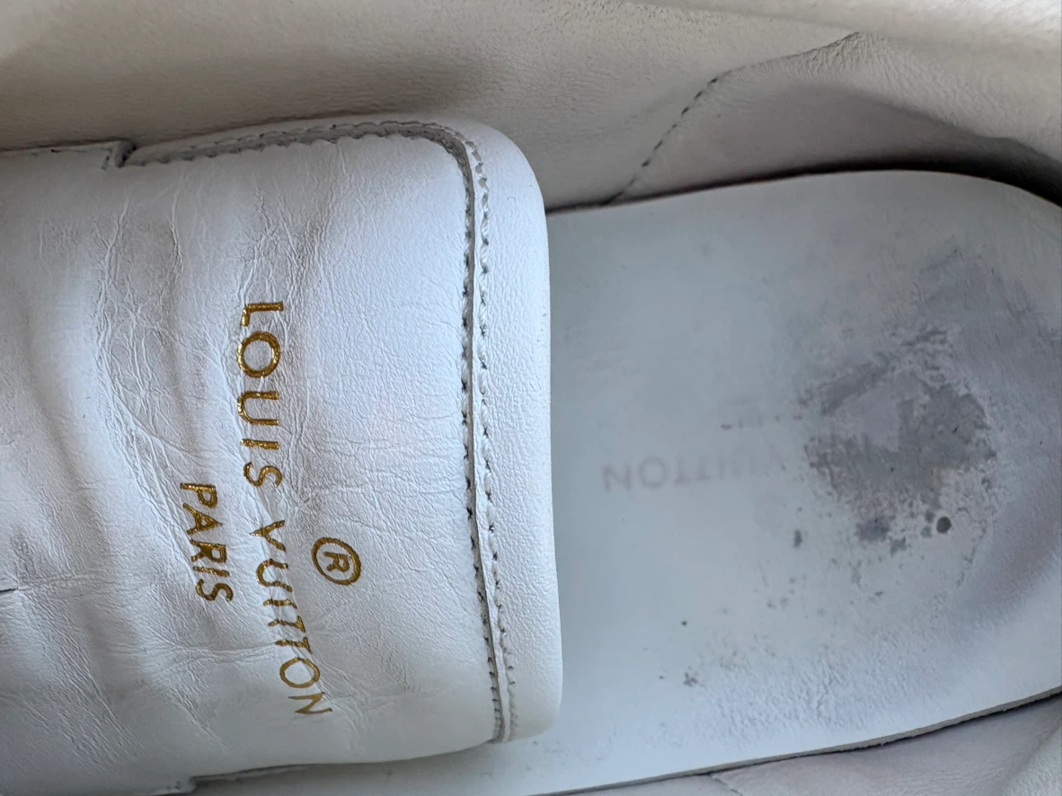 Louis Vuitton Monogram Denim Sneakers - photo 5