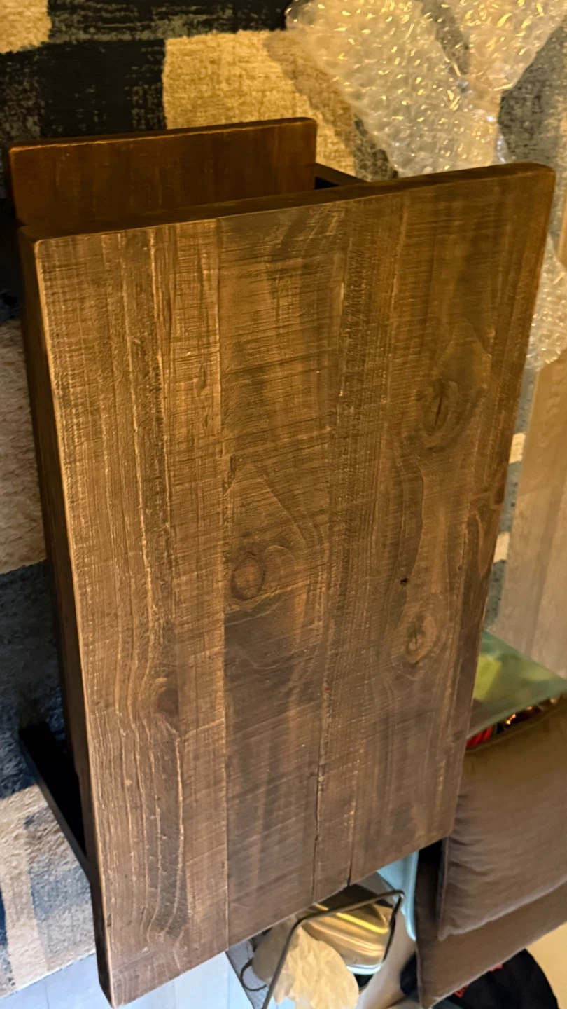 Rustic Wood Coffee Table - photo 2
