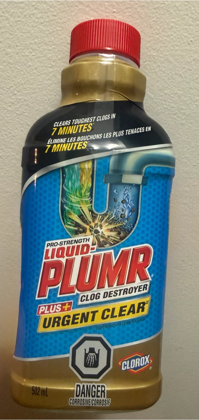 Liquid-Plumr Urgent Clear Clog Destroyer
