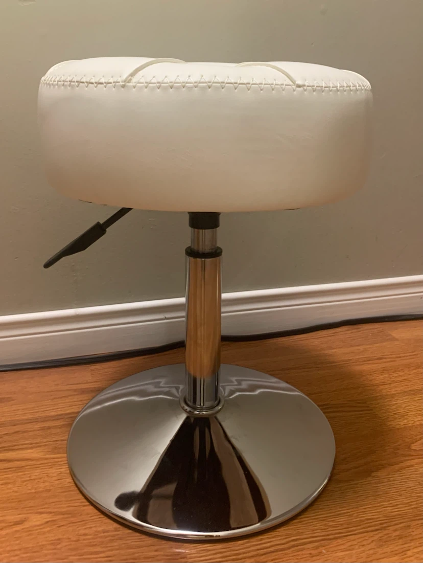 New! Adjustable Vanity Stool