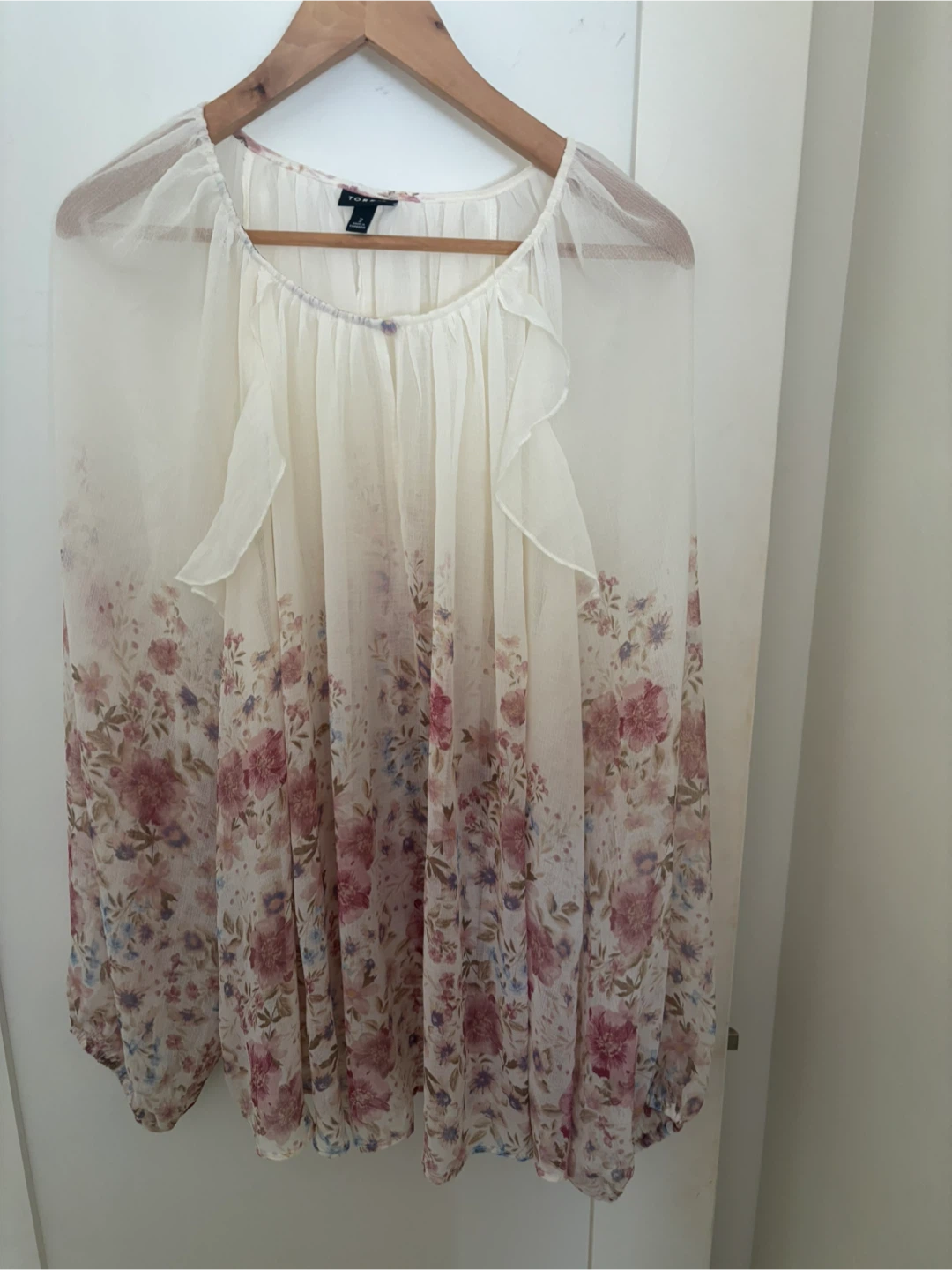 Torrid Floral Sheer Blouse - photo 5