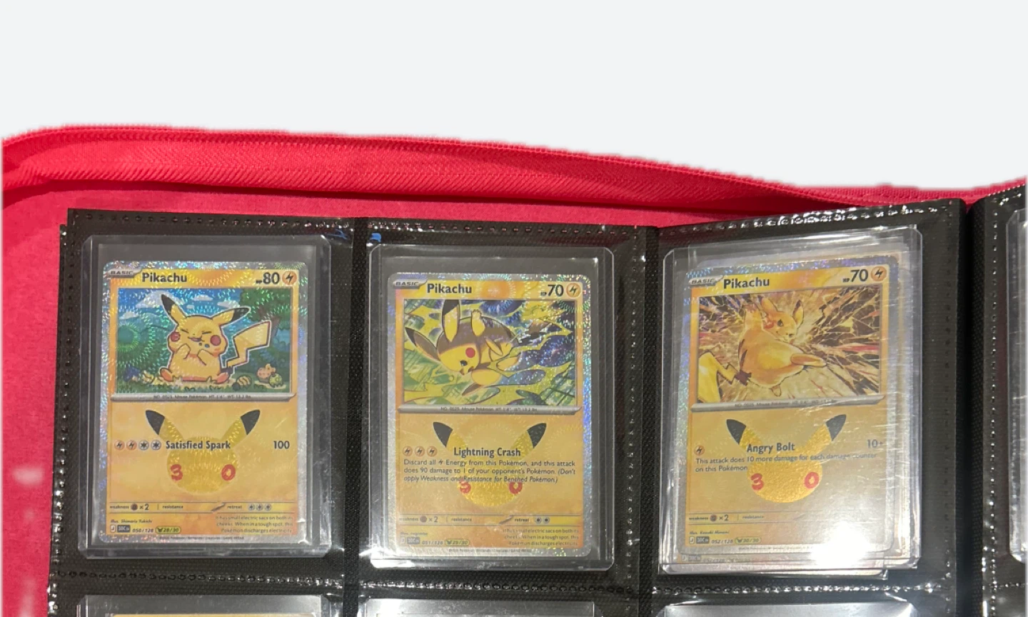 Pokémon 30th Celebration Pikachu Cards - photo 3