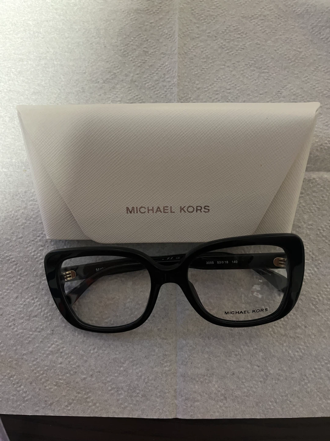 Michael Kors Perth Black Eyeglasses Frame – Original