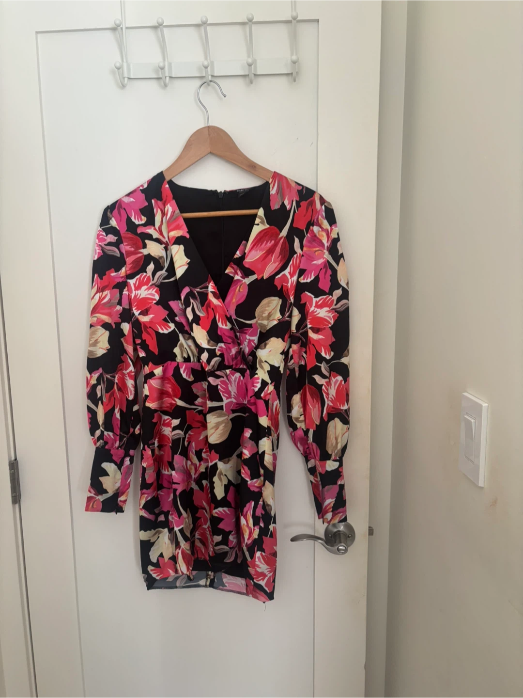 Marciano Los Angeles Floral Long Sleeve Mini Dress - photo 3