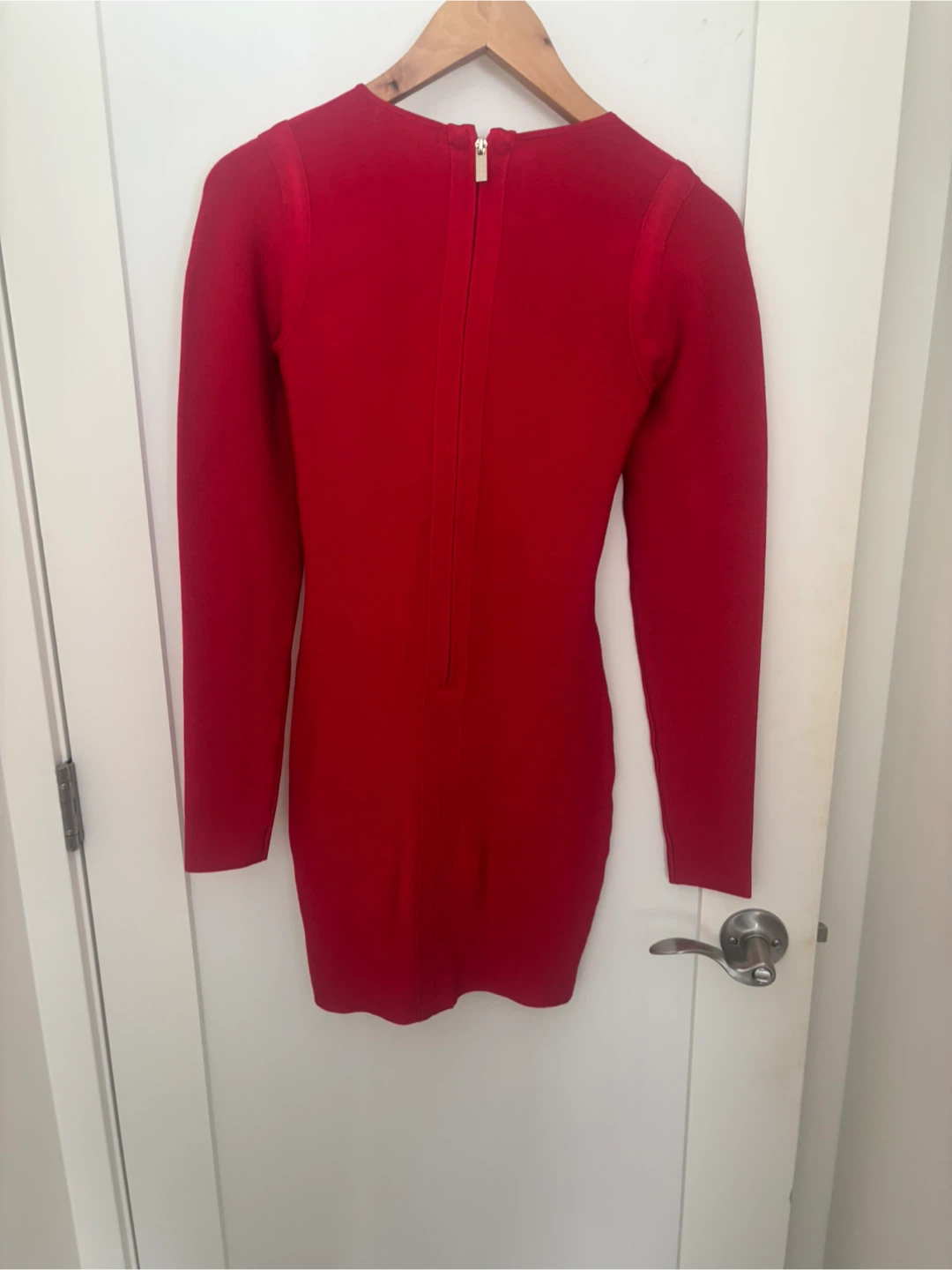 Marciano Red Bandage Dress