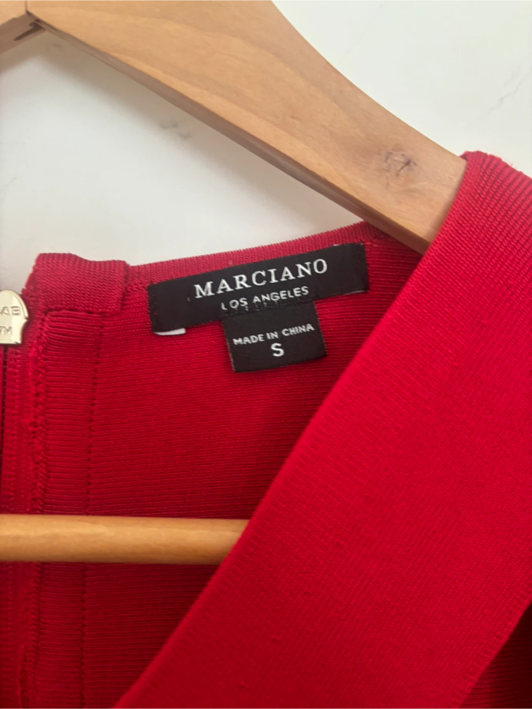 Marciano Red Bandage Dress - photo 2
