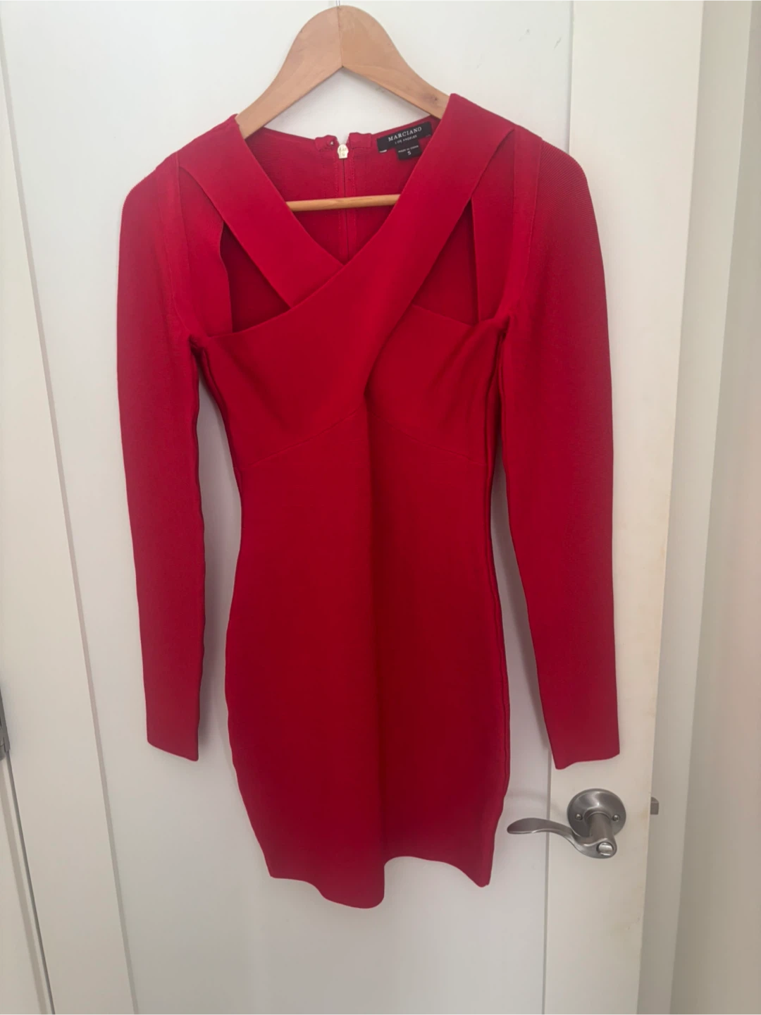 Marciano Red Bandage Dress - photo 3