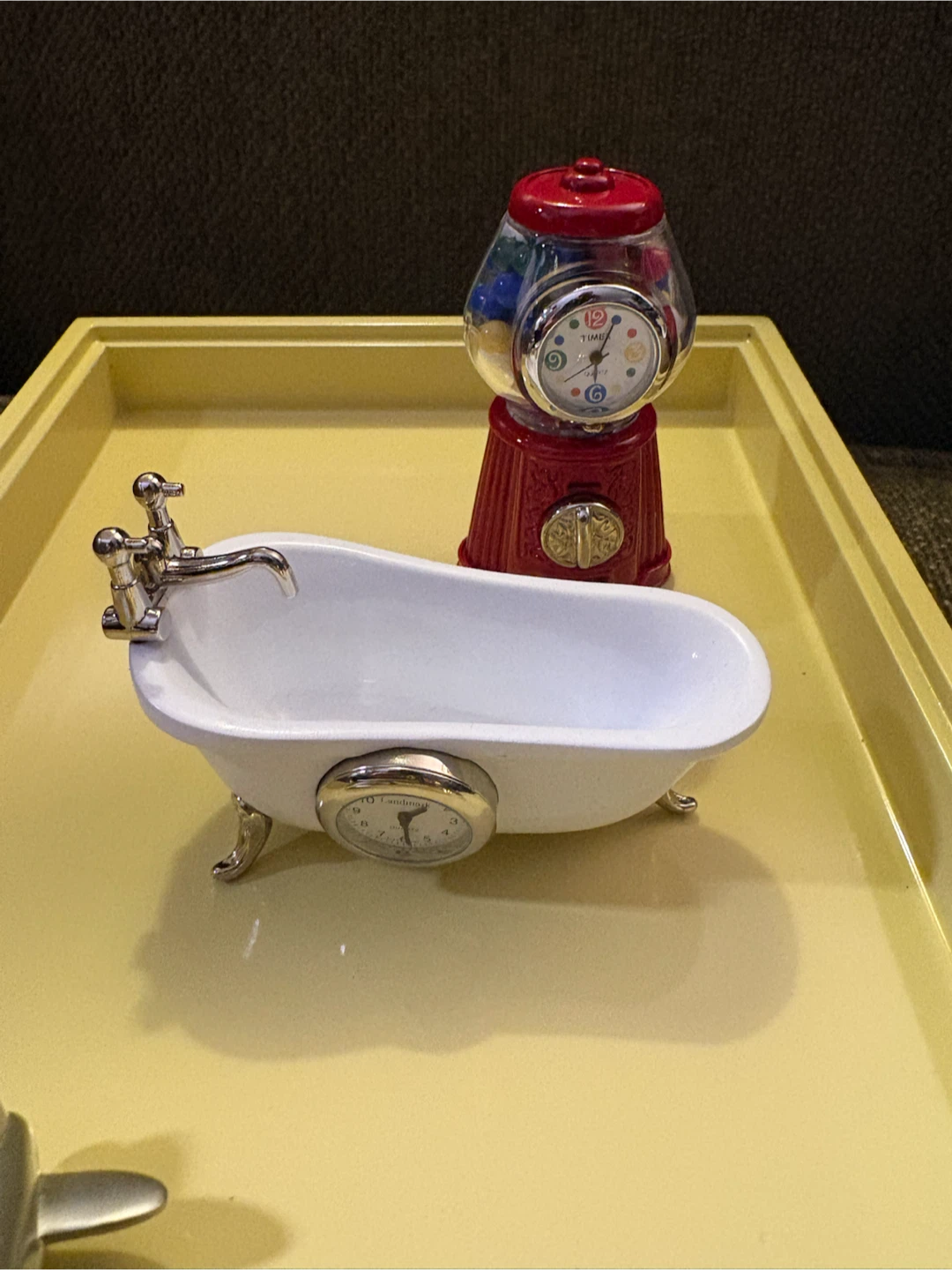 Set of 4 Novelty Miniature Quartz Clocks - photo 4
