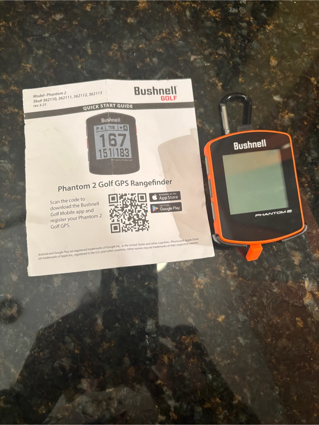 Bushnell Phantom 2 Golf GPS Rangefinder