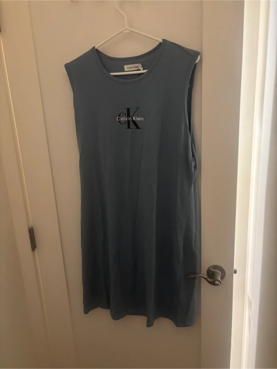 Calvin Klein Sleeveless T-Shirt Dress