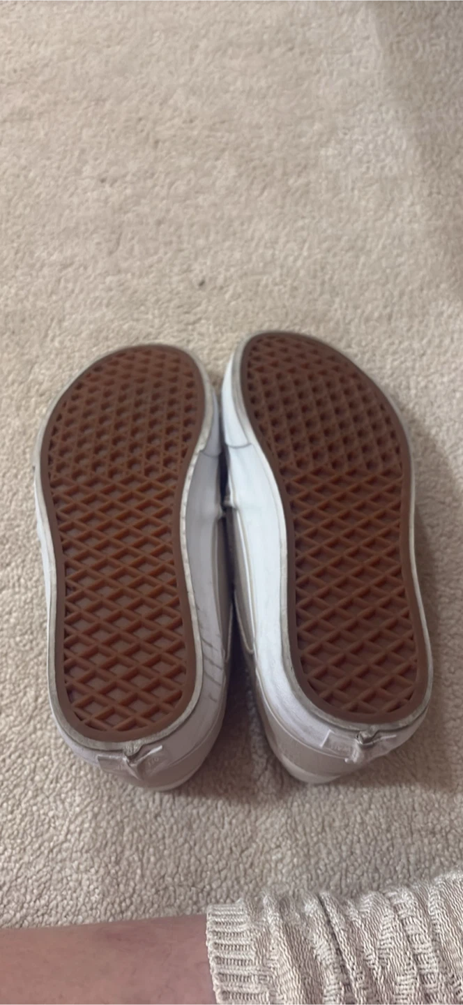 Vans Slip-On Deluxe Comfort Shoes Beige Size 7 - photo 3