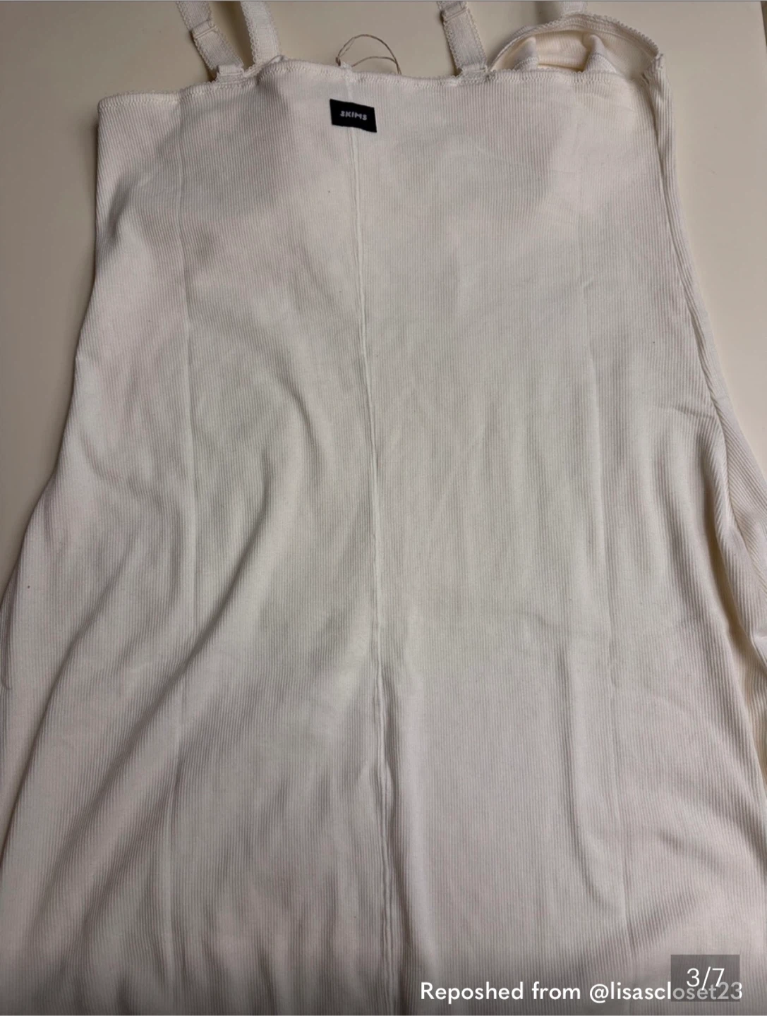 SKIMS White Ribbed Dress - photo 5