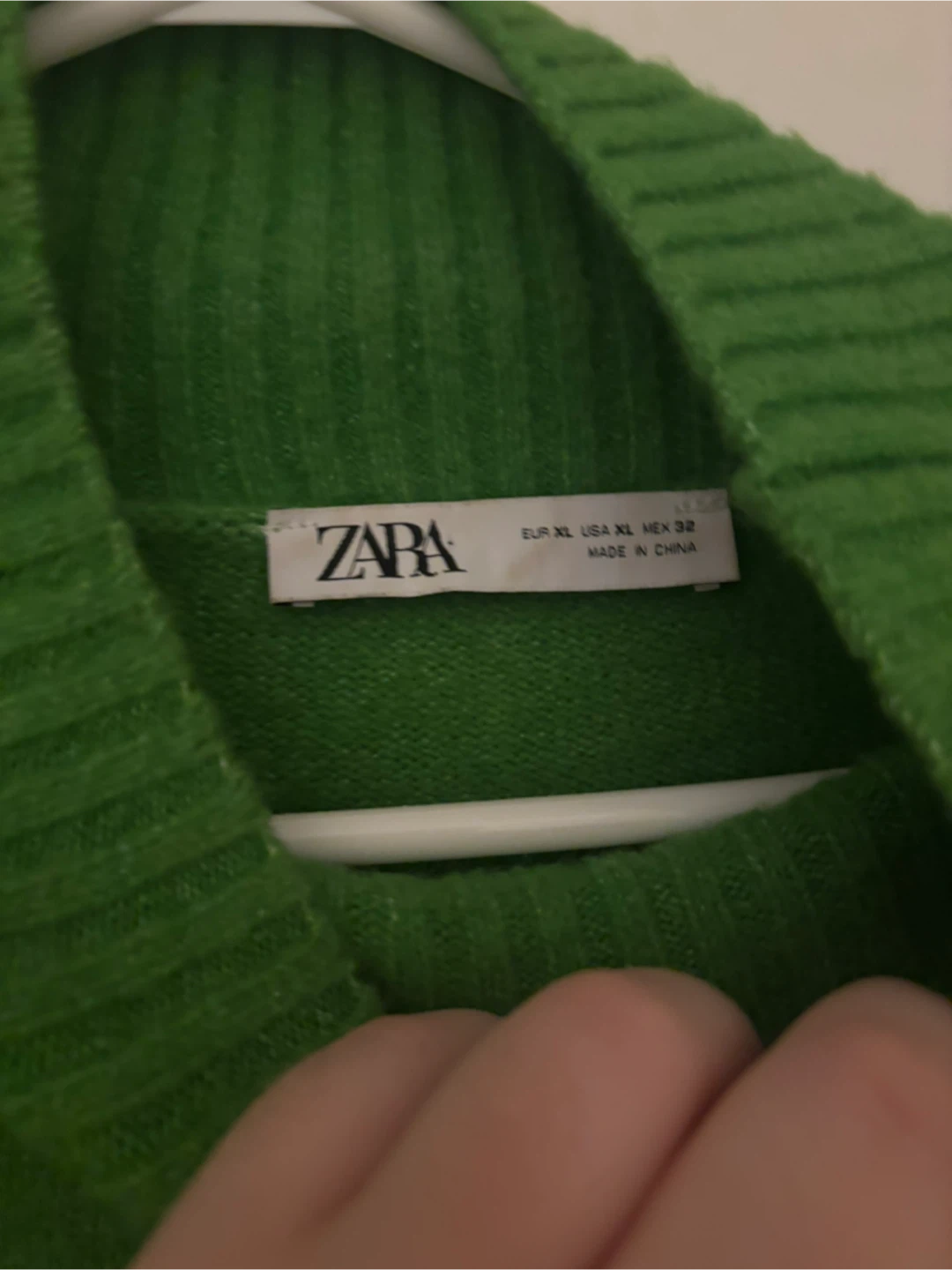 Zara Green Mock Neck Sweater - photo 2