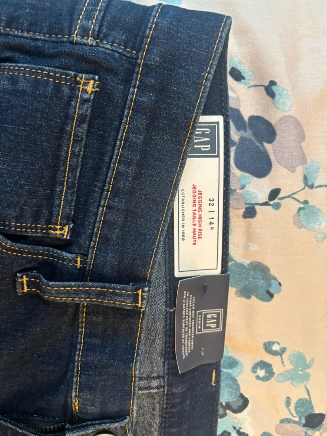 Gap High Rise Jegging Jeans - Size 32/14 R - photo 4