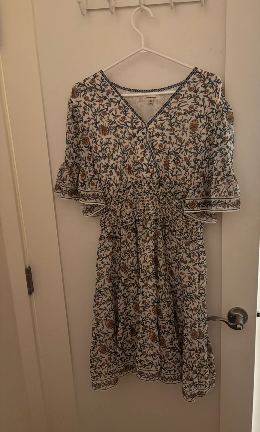 Max Studio Floral Print Dress