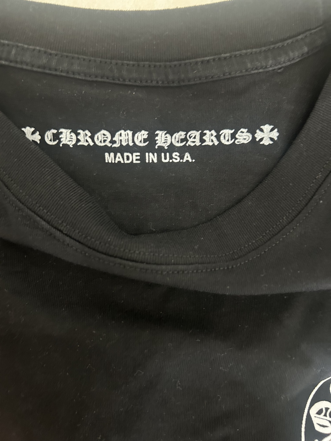 Black Chrome Hearts long sleeve - photo 3