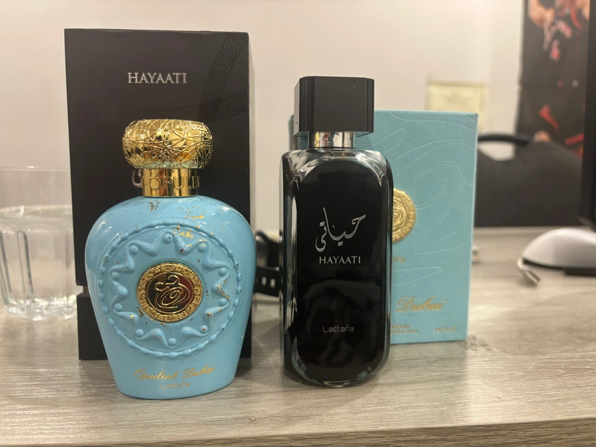 Lattafa hayatti, opulent Dubai and samples of the oha