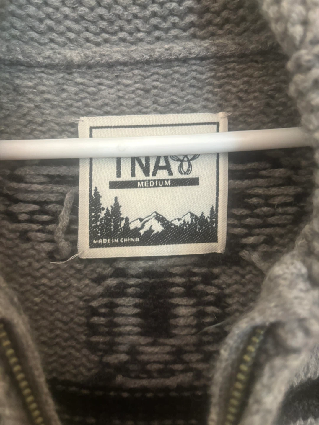 TNA Zip-Up Knit Sweater - photo 2
