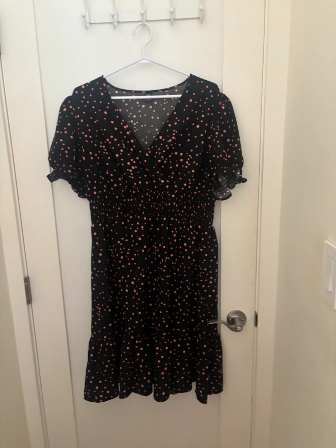 SHEIN Curve Polka Dot Dress